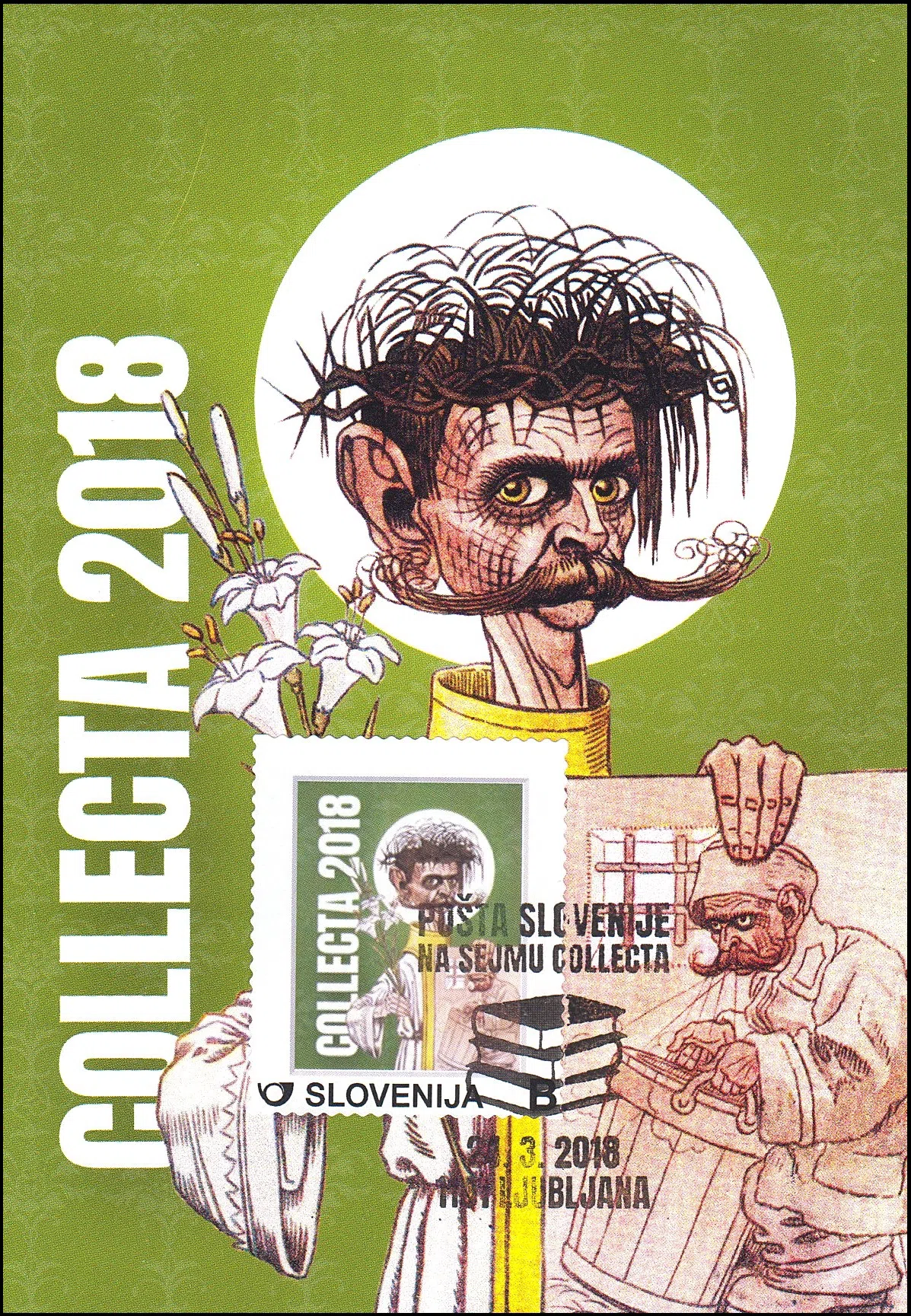 POŠTA SLOVENIJE NA SEJMU COLLECTA 2018 (Cankar)